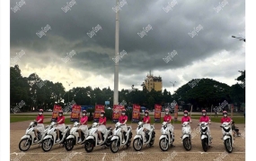 CHẠY ROADSHOW XE MÁY - GIÀY MT